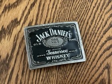 7-2025..JACK DANIELS OLD NO. 7 TENNESSEE WHISKEY BELT BUCKLE NEW