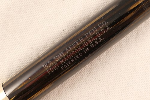 VINTAGE 1940s LONG SHEAFFER CREST 1500 LIFETIME FOUNTAIN PEN ~ RESTORED! - Picture 4 of 8