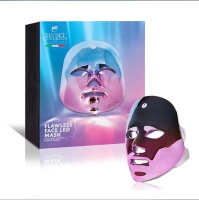 Secret Collagen/Multi-purpose Skin Care LED Mask/cordless-touch Screen $6100 New