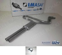 Imasaf Auspuff Mitteltopf+Anbauteile für Maserati Biturbo+Coupe Si 2.0 1987-1989