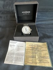 Zeppelin Chronograph 100 Years Anniversary Mesh Watch