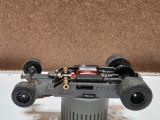 Afx Tomy Chassis Mega G 1.7 with Black wheel. Tested and ready for use.