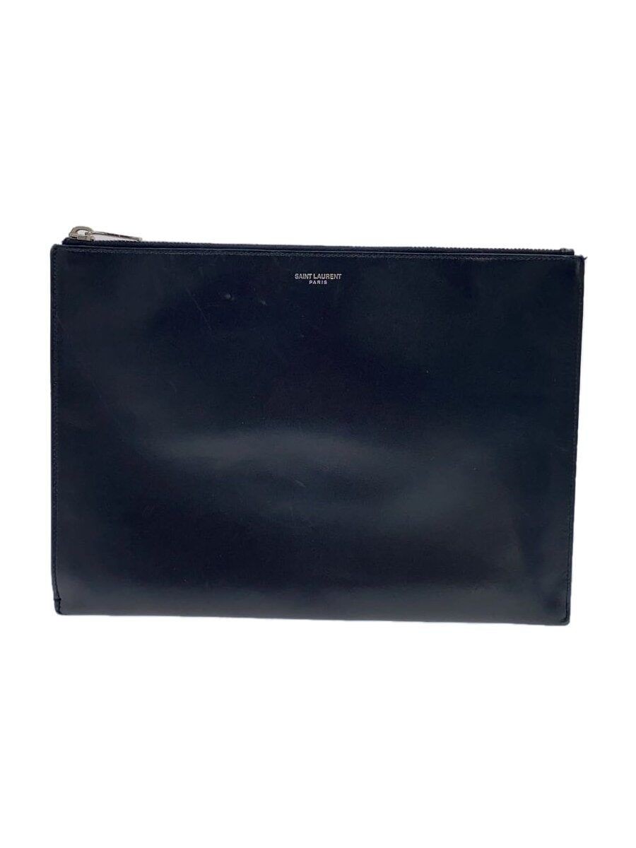 SAINT LAURENT ALTRA S BORSA PELLE Nera GBL397294 Usata