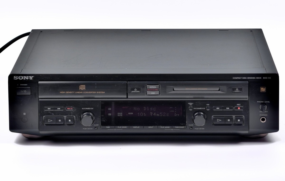 Buy Sony MXD-D3 CD to MiniDisc MD Recorder Player Deck Tested