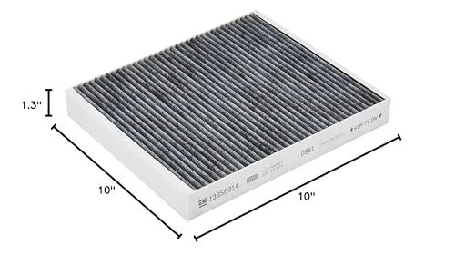 ACDelco GM Original Equipment Cabin Air Filter 10x10x1.3 Quality Filtration - Picture 4 of 4