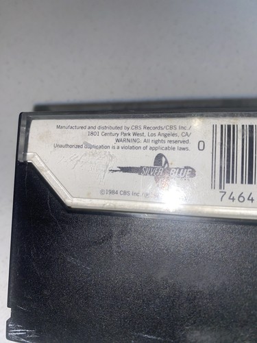 DAVID HASSELHOFF Night Rocker Cassette Tape 1984 CBS Preowned *Tested *Working - Picture 4 of 6