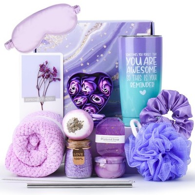 Gifts for ,Unique Relaxing Spa Gift Baskets for ,Care Well Care Package,Mothe...