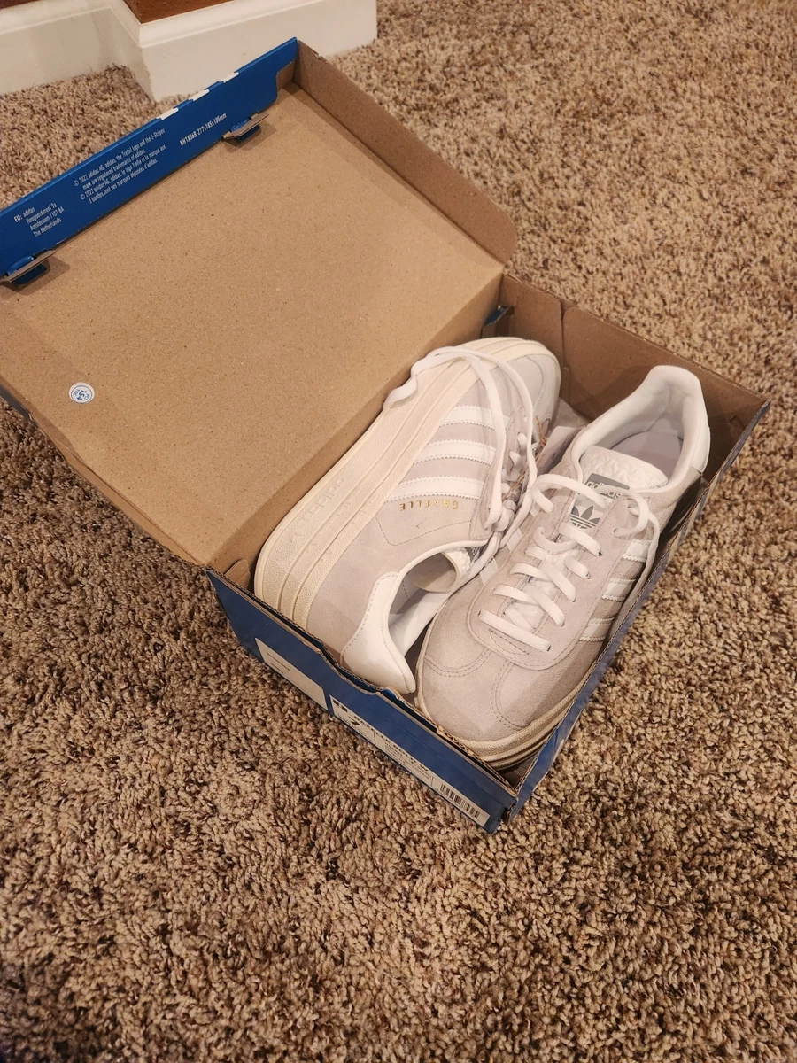 adidas Gazelle Grey White W for sale | eBay