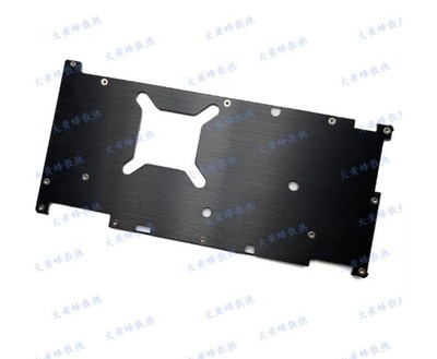 For PALIT GTX1070 1070ti 1080 JetStream Aluminum Alloy Metal Backplate