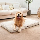 Camas para perros grandes, cama ortopédica para mascotas con forro impermeable.