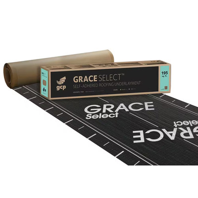 Grace Select 36 In. X 65 Ft. Roll Self Adhered Roofing Underlayment (195 Sq. Ft.