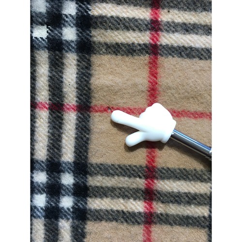 VTG Burberrys Light Brown Plaid Lambswool Scarf - Classic, Timeless, Luxe - Picture 3 of 4
