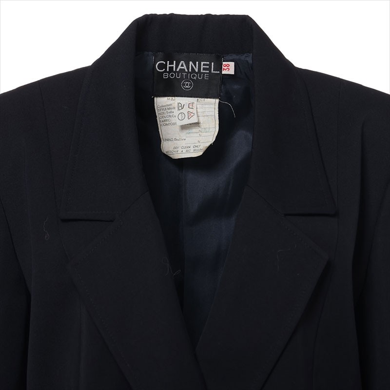 Authentic CHANEL COCO Button Patch Size:38 Jacket… - image 4