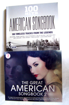 100 Hits American Songbook + Great American Songbook Two 2 CD BOX SETS 8 DISCS