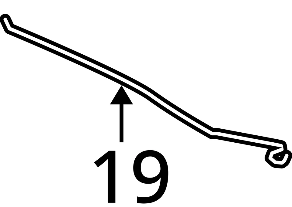 FITS 2006-2012 FORD MERCURY FUSION MILAN HOOD HOLDER 6E5Z16826A -  NEW OEM - Image 3 of 3