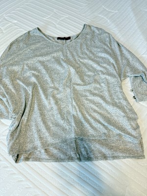 Love Scarlett Heather Gray Knit Top