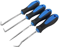 Precision Automotive Hook Pick Set 4 Piece Hand Tool Kit