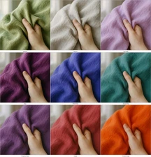 Linen Fabric by the Yard – Soft, Breathable – Apparel, Home Décor & Crafts