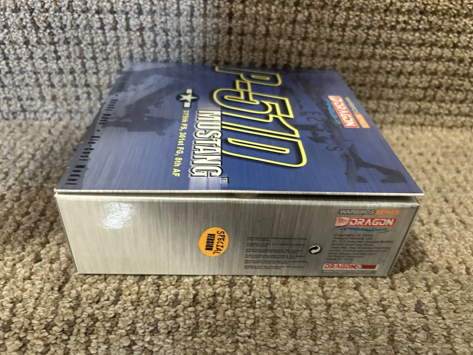 Dragon Wings-Warbirds 1:72 P-51D Mustang 375th FS, 361st FG, 8th AF, No 50051x - Image 4 of 4