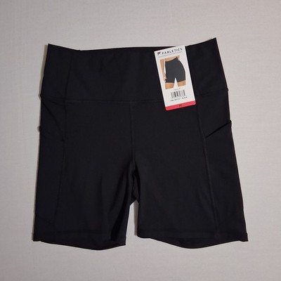 NWT Black Fabletics Oasis PureLuxe Shorts / Black Fabletics Shorts