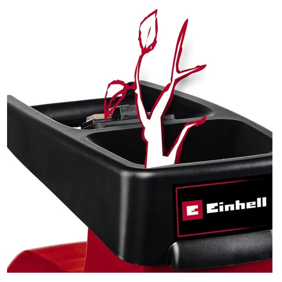 Einhell GC-RS 60 CB Elektro Walzen-Häcksler 2800 W 3430635 Schwarz - Bild 2 von 4