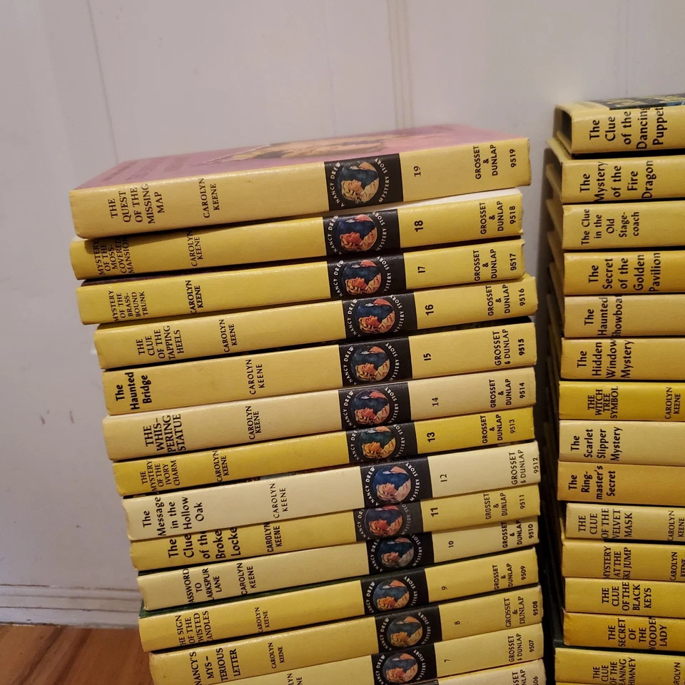 Nancy Drew Complete Series Set 1-56 All Matte Hardcover Edition Mystery Lot - Image 3 of 4