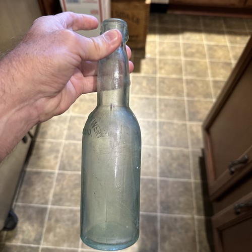 Darley Park Brewery Aqua Blob Top Beer Bottle Baltimore Maryland MD - Picture 6 of 13