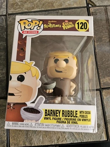 Funko Pop! Vinyl: Barney Rubble The Flintstones Ad Icons #120