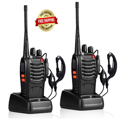 Radios De Comunicacion De Largo Alcance Bateria Recargable 16 Canales 2 Radios
