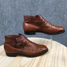 Leather Classic by Mason Boots Mens 9.5E Chukka Brown Casual Comfort Ankle Top