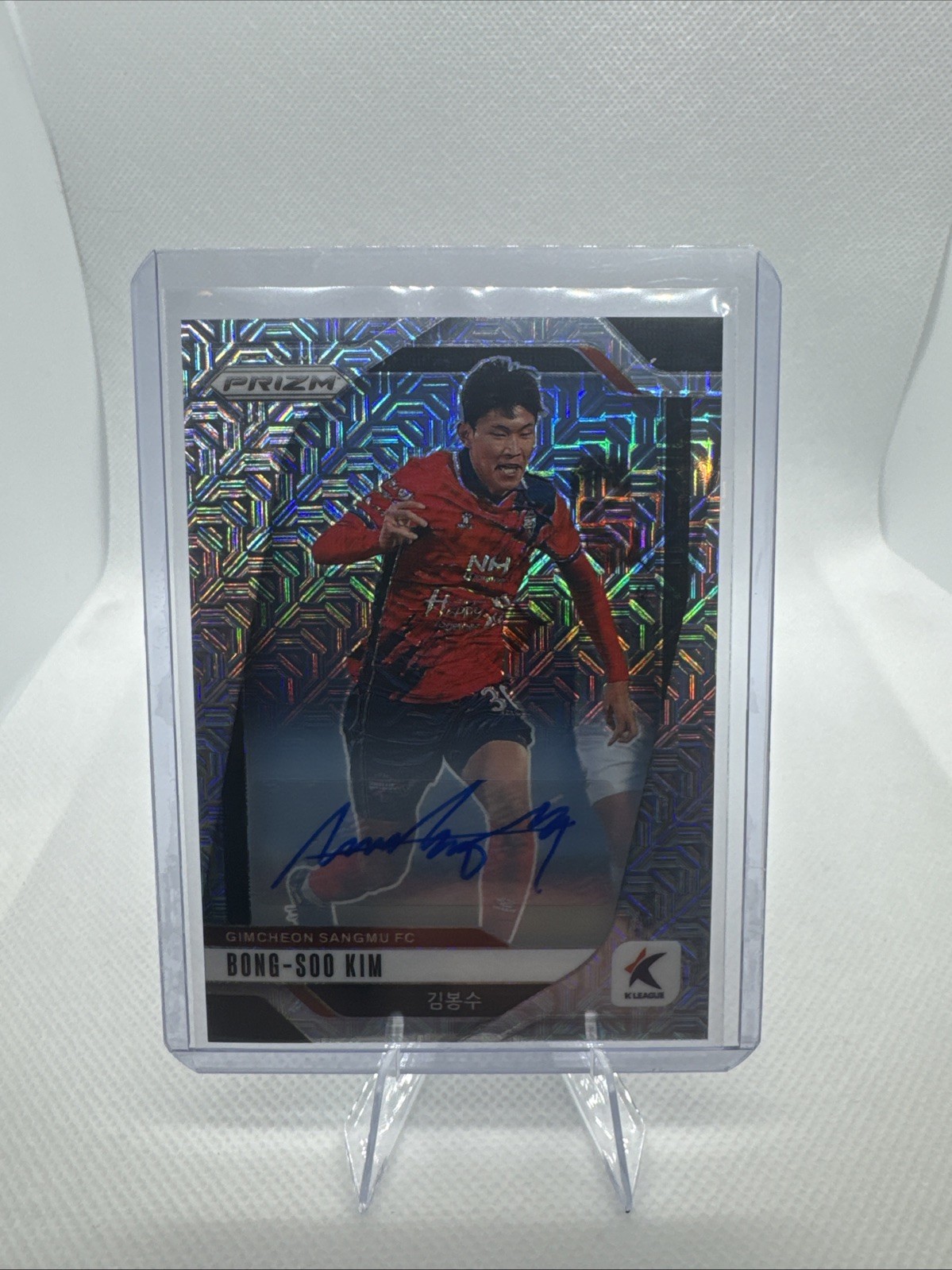 2025 Panini Prizm K-League Soccer Bong-Soo Kim Auto /25 Mojo