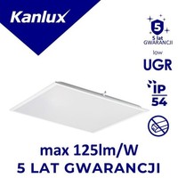 Led Panel Blingo Uip 125LM 60NW 3000Lm/4000Lm/5000Lm 4000K 39239