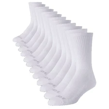 Men'S Socks, Cushion Crew Socks, 12 Pack