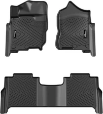 Custom Fit for 2-Row Toyota Tundra Floor Mats 2014-2021 Full Coverage TPE