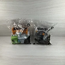 Lot of 2 - #6 #9 - 2016 The Angry Birds Movie - McDonald's Happy Meal Toys