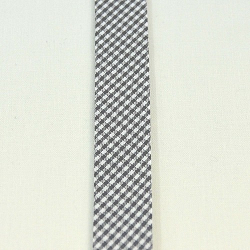 Gingham Bias Binding Tape 20mm Wide Sewing Edging Trim MANY COLOURS By The Metre - Picture 4 of 20