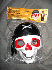 Halloween Childs Light-Up Pirate Mask