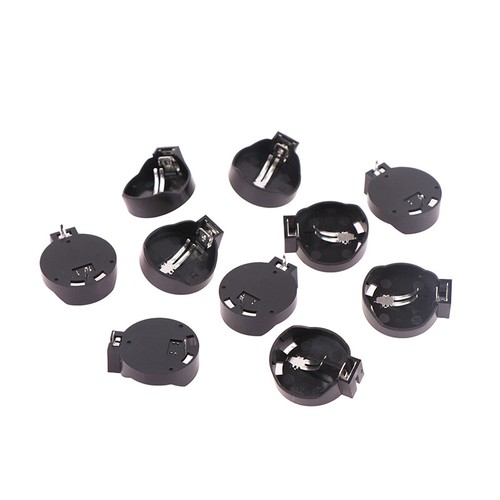 10PCS Original Battery Button Cell Holder Socket Case CR2032 battery holder - Zdjęcie 11 z 11