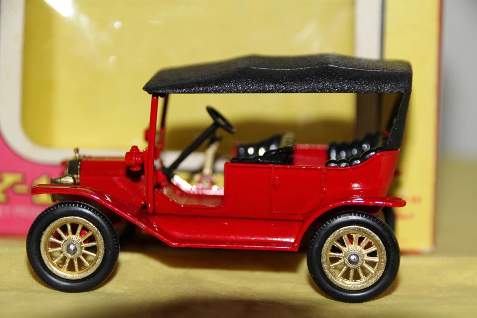 Matchbox Models of Yesteryear Y1-2 Ford Model T Car ,Issue 6 ,R*, OVP - F - Box - Bild 3 von 4
