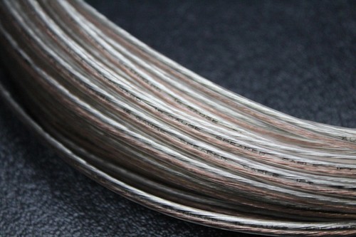 18 GAUGE CLEAR SPEAKER WIRE PER 10 FT AWG CABLE POWER GROUND STRANDED HOME CAR - Picture 2 of 2