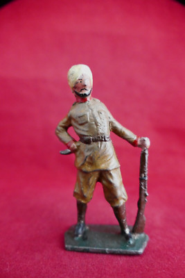 Soldat De Plomb Creux XR - Hindou Avec Fusil Cassé, Figurine 54mm Vintage
