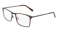 New MARCHON M-2017 210 Matte Brown Eyeglasses 54/18/145