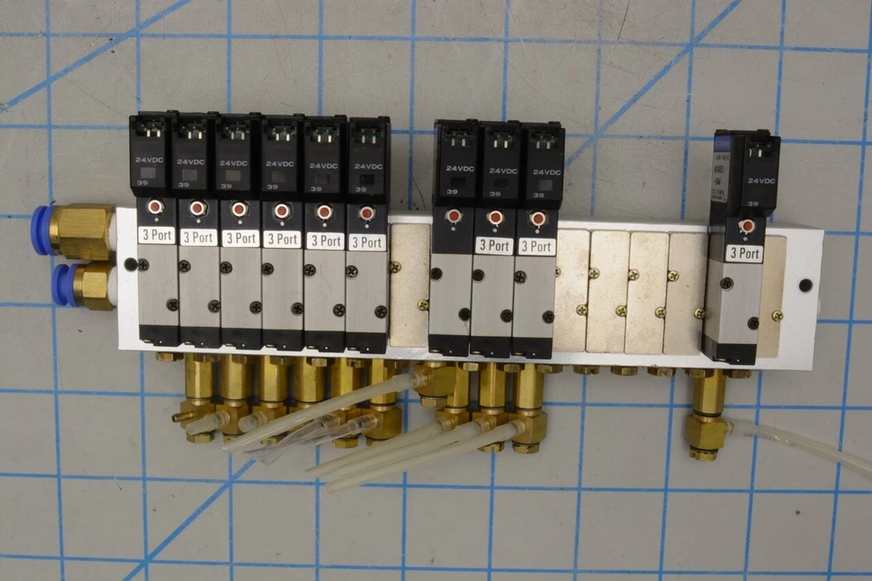 040M16A (ASSY) / CONJUNTO DE COLECTOR DE BLOQUE CON 8 A040E1-34W /KOGANEI Foto 3 de 4