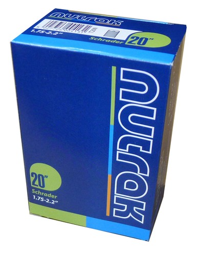 Nutrak 20" BMX/Kids Cycle Inner Tube - Schrader - 20" x 1.75-2.2" - 44/56-406 AV - Picture 6 of 8