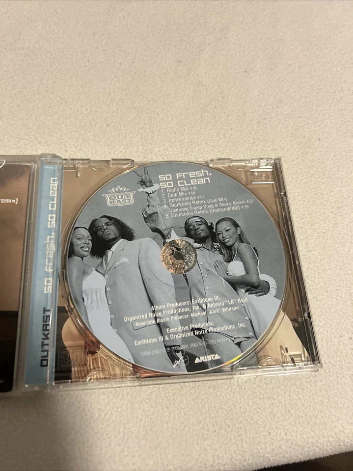 So Fresh, So Clean [Maxi Single] by OutKast (CD, Jan-2002, LaFace) Foto 3 de 3