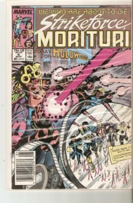 Strikeforce: Morituri #6 (May 1987, Marvel)