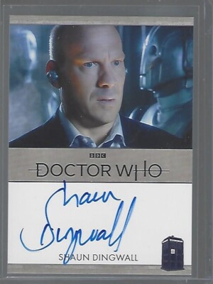 Doctor Who Series 1-4 Shaun Dingwall (BORDERED) Autograph/Autogramm