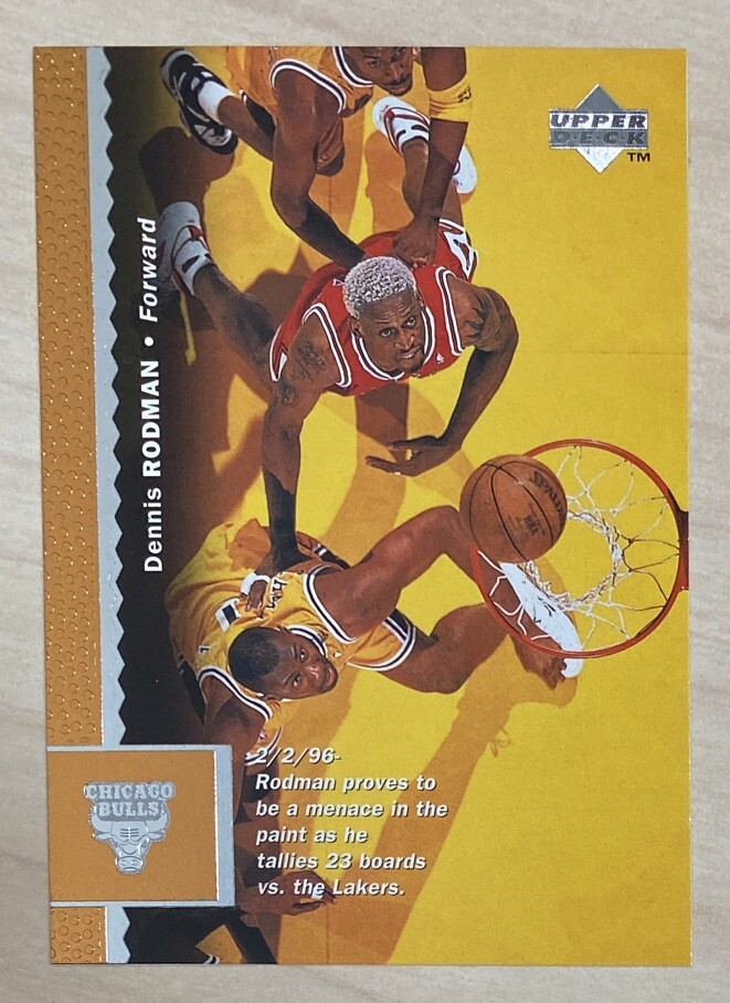 DENNIS RODMAN - 1996-97 Upper Deck #19 - CHICAGO BULLS