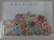 Timbres BELGIQUE oblitérés (essentiellement 1900 / 1960) tirés d'albums anciens.