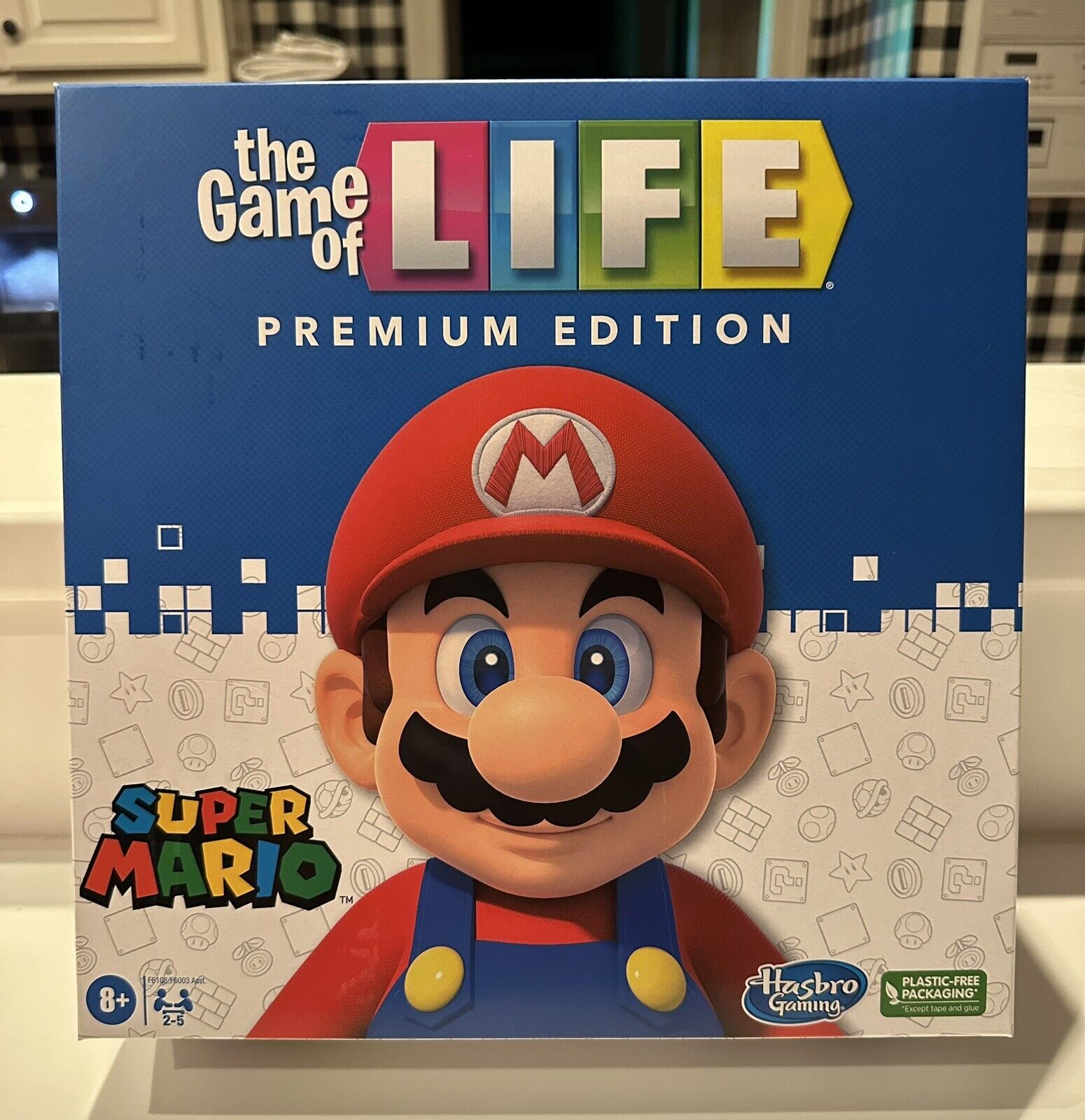 Jogo de tabuleiro The Game of Life: Super Mario Edition é